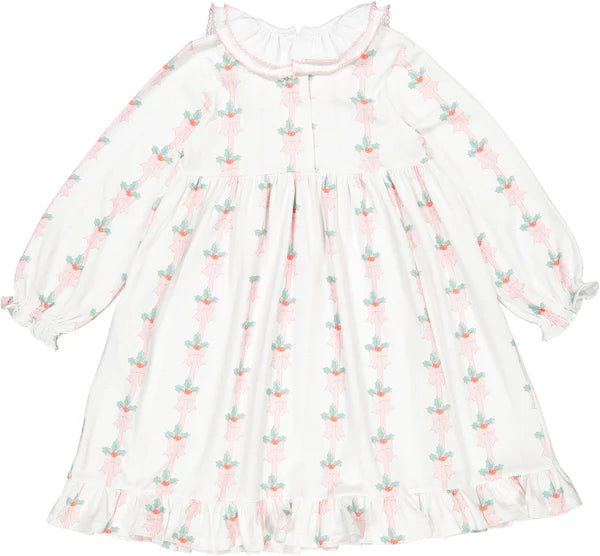 Sal & Pimenta Pink Mistletoe Nightgown