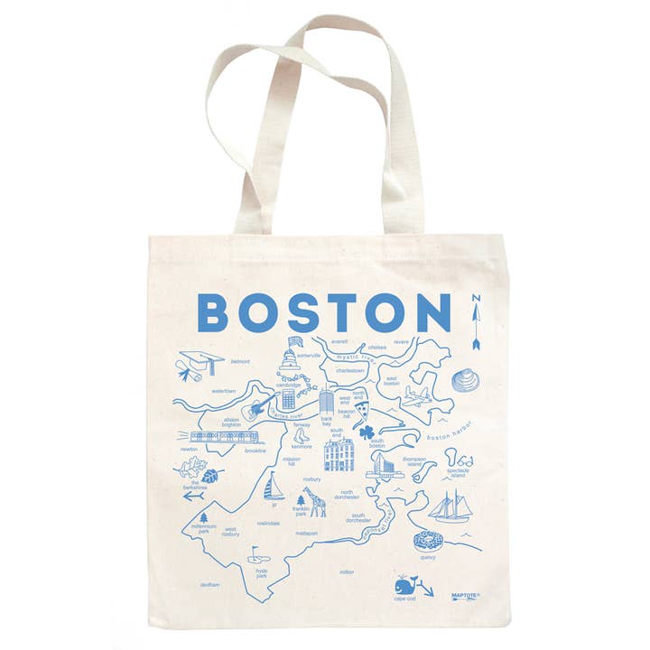 Maptote Boston Grocery Tote