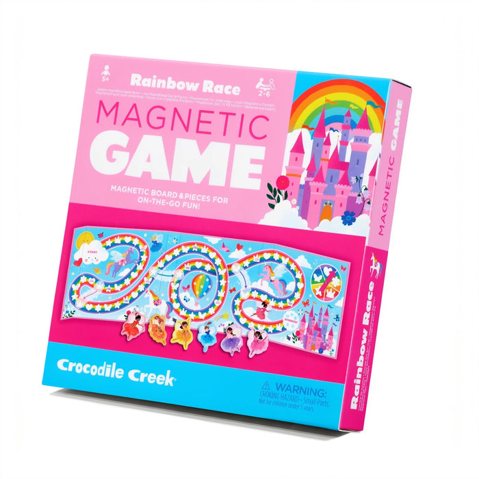 Crocodile Creek Rainbow Race Magnetic Game