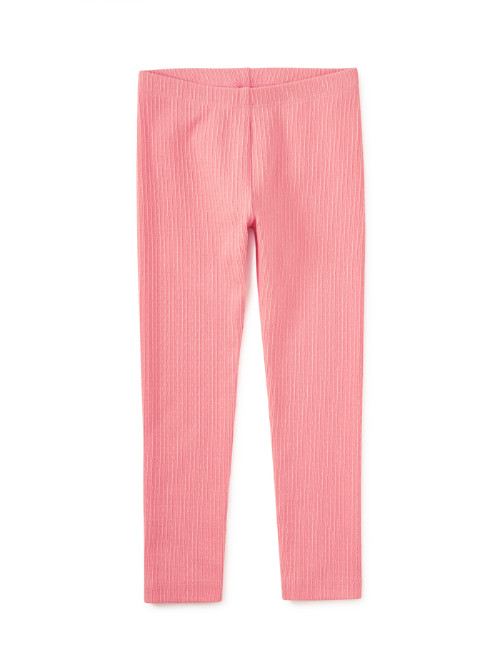Tea Collection Pointelle Leggings in Cherry Blossom