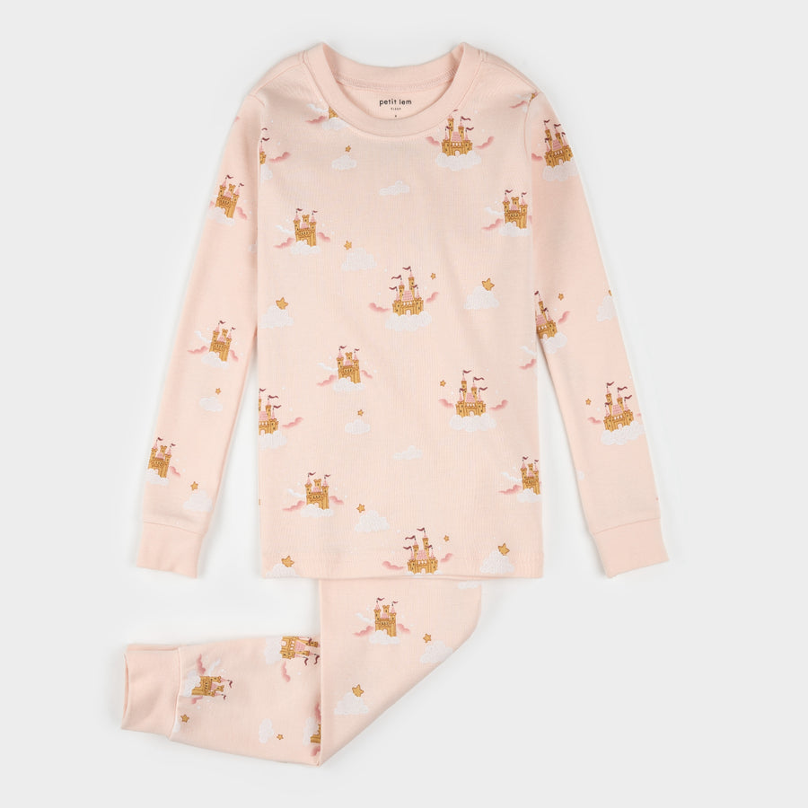 Petit Lem Pajama Set in Magic Castle