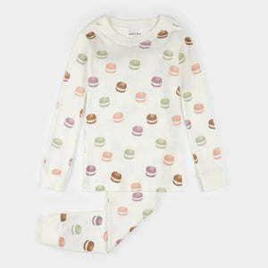 Petit Lem Pajama Set in Macarons