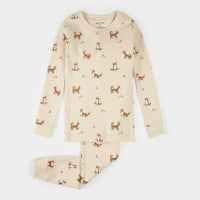 Petit Lem Pajama Set in Corgis