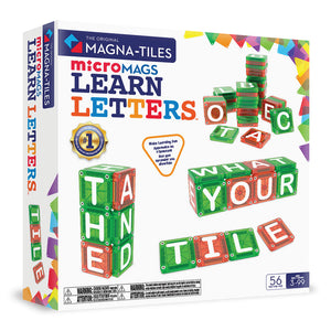 Magna-Tiles microMAGS LEARN Letters™ 56 Piece  Set