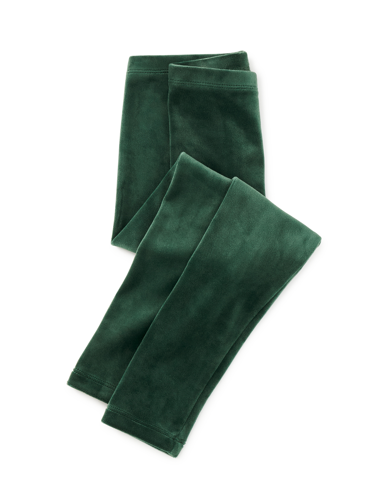 Tea Collection Velour Leggings in Pineneedle