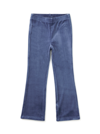 Tea Collection Very Velour Flare Pant in Naval Blue