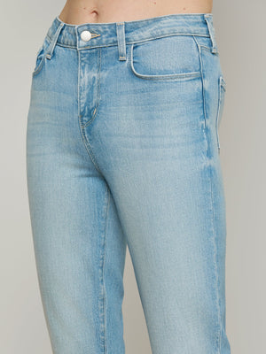 L'Agence Ruth High Rise Straight Leg Jean in Barker