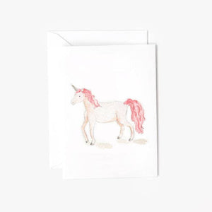 Emily Lex Studio Mini Enclosure Notecard in Unicorn