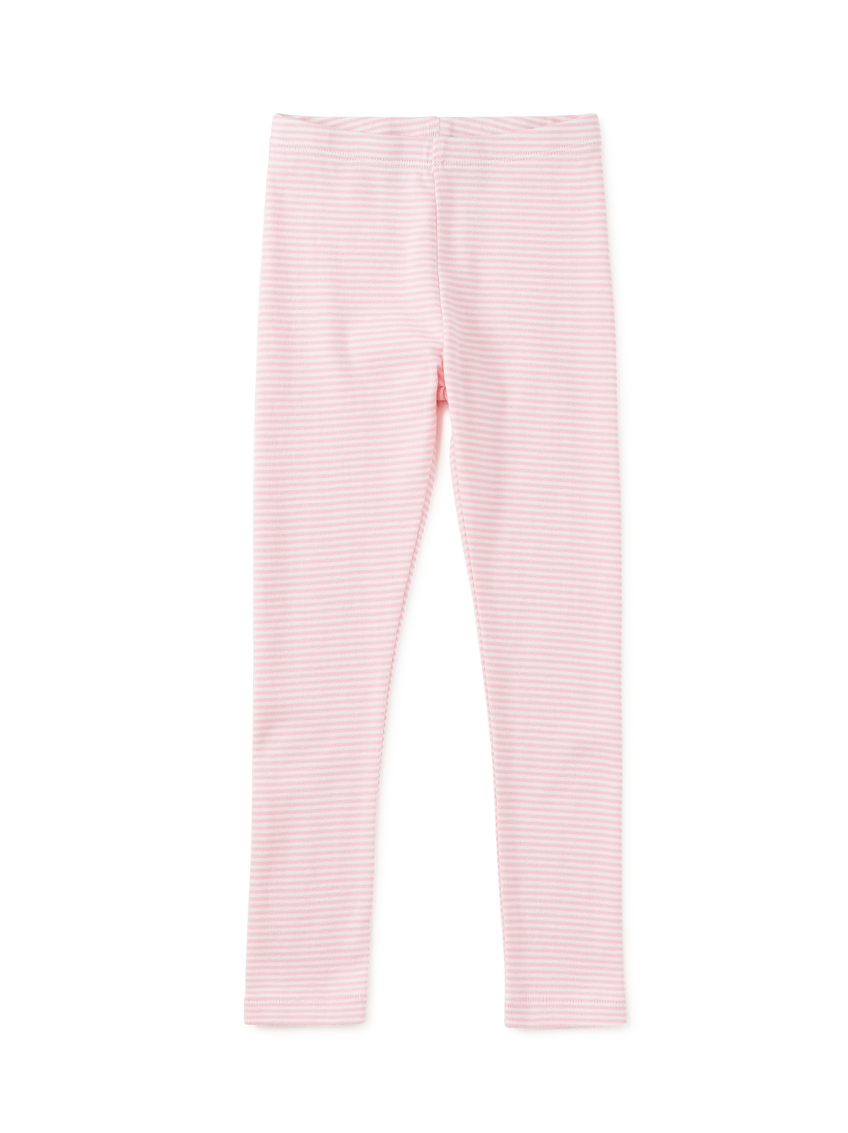 Tea Collection Striped Leggings in Pink Lady