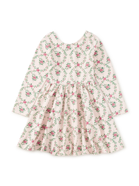 Tea Collection Printed Ballet Dress in Wallpaper Floral