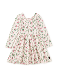 Tea Collection Printed Ballet Dress in Wallpaper Floral