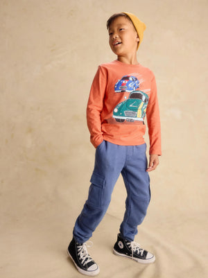 Tea Collection Cargo Pocket Joggers in Triumph