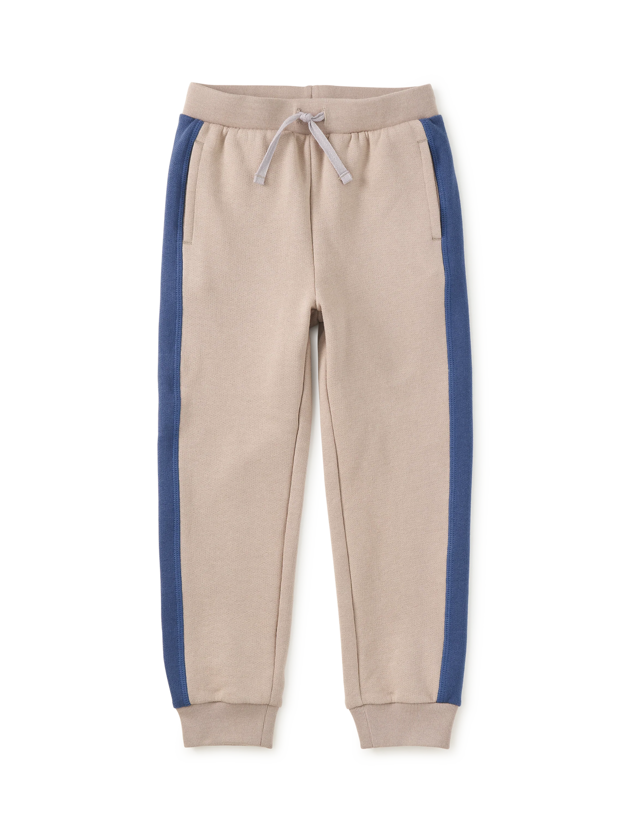 Tea Collection Colorblock Stripe-Out Joggers in Mist