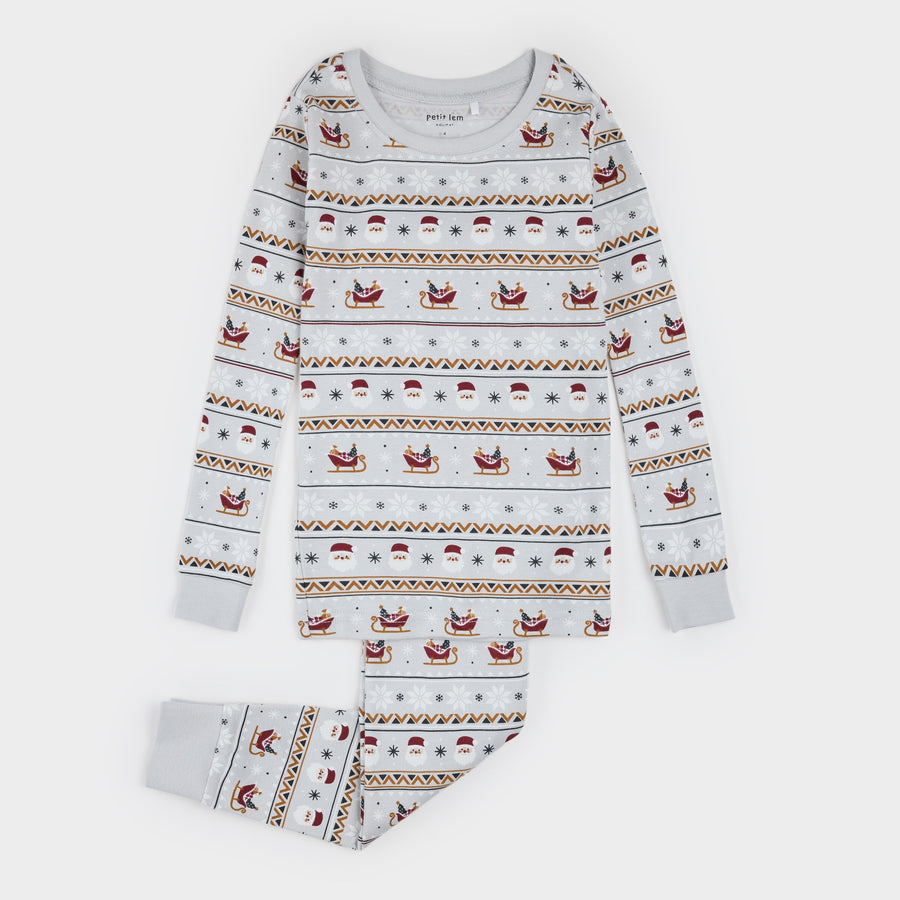 Petit Lem Pajama Set in a Merry Mix