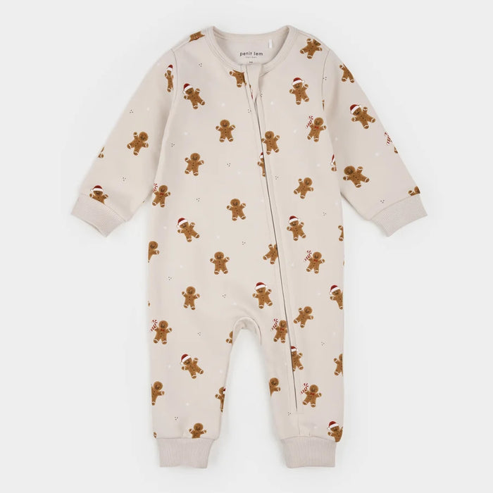 Petit Lem Playsuit in Gingerbread