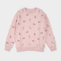 Petit Lem Sweatshirt in Candy Cane Dreams
