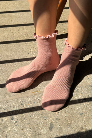 Le Bon Shoppe Ruffled Hugger Crew Socks - Multiple Colors!