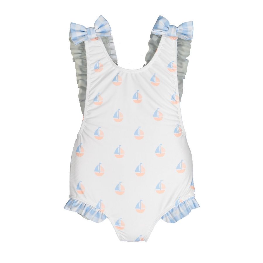 Sal & Pimenta Swimsuit in Sailboats