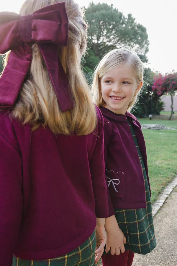 Sal & Pimenta Bow Pocket Cardigan with Bows