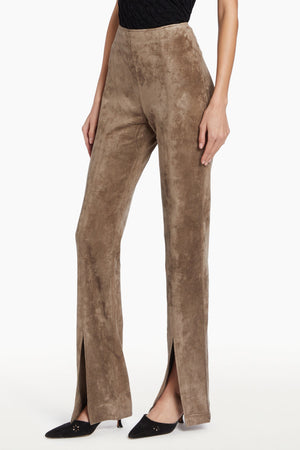 Amanda Uprichard Tavira Pants in Taupe