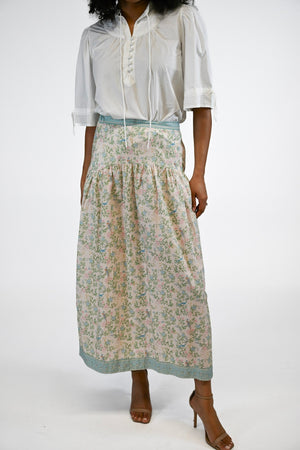 Marigold by Victoria Dunn Isabella Skirt in Songbird