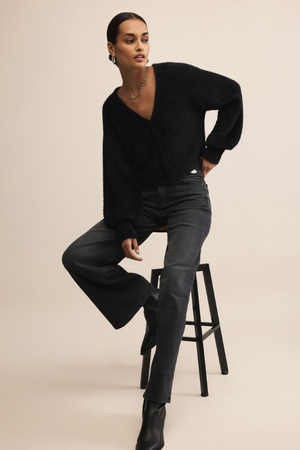 Z Supply Sadira Cardigan in Black