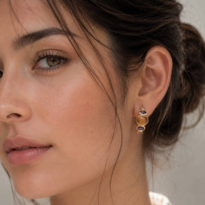 Tai Jewelry - Ombre Small Hoop Earring