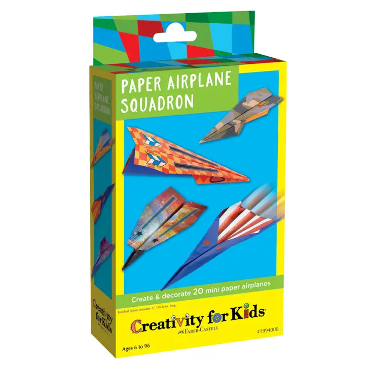 Faber-Castell Paper Airplane Stunt Squadron Mini Craft Kit