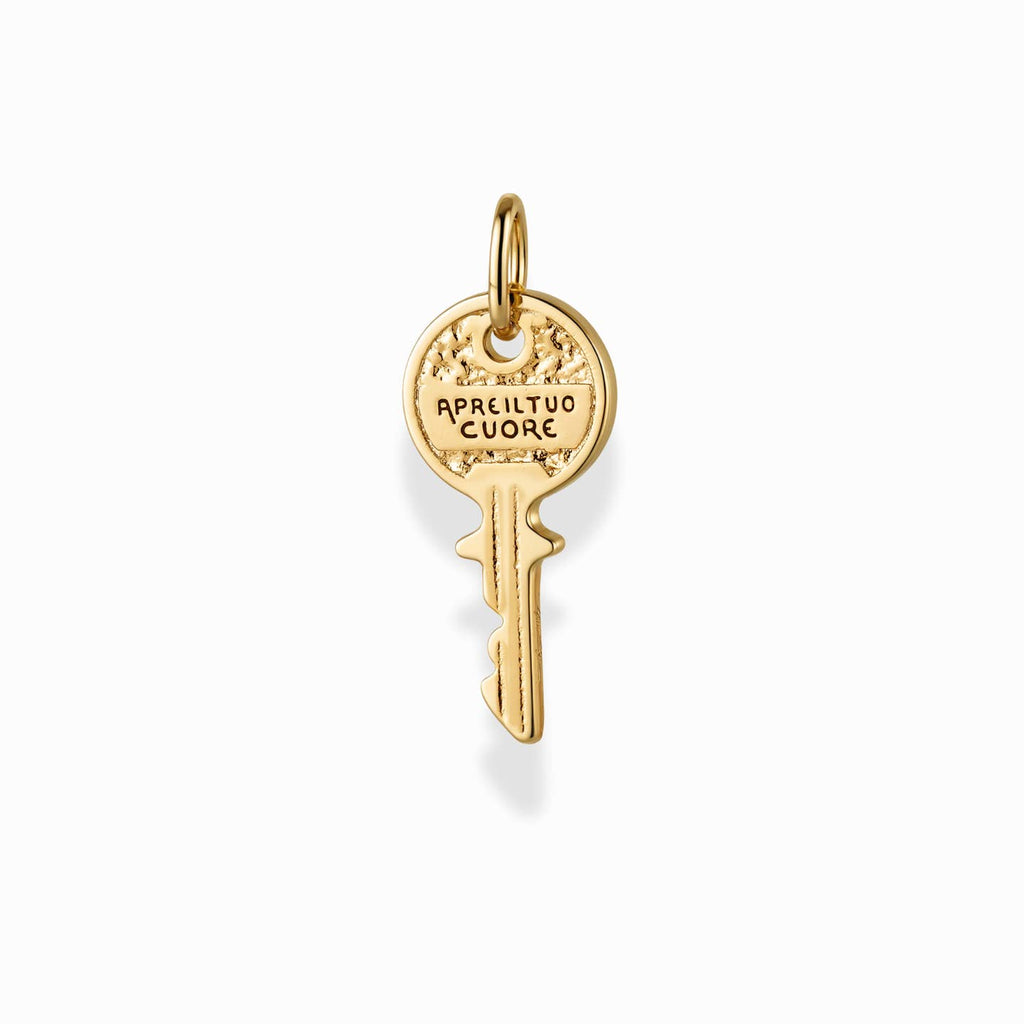 Mod + Jo Frankie Key Charm in Gold