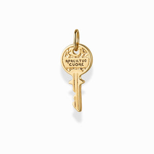 Mod + Jo Frankie Key Charm in Gold