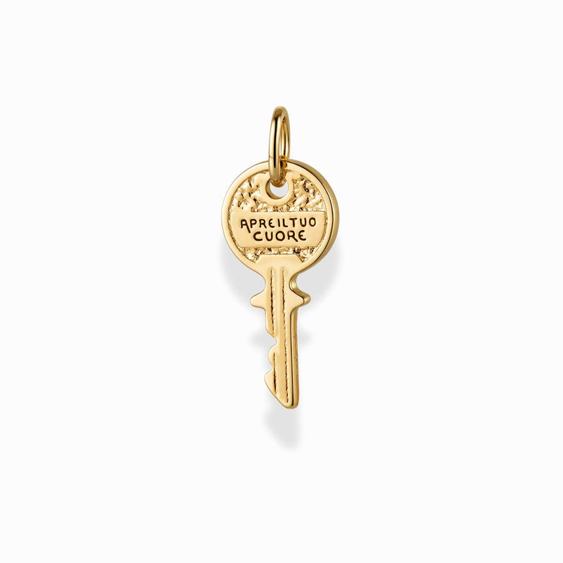 Mod + Jo Frankie Key Charm in Gold