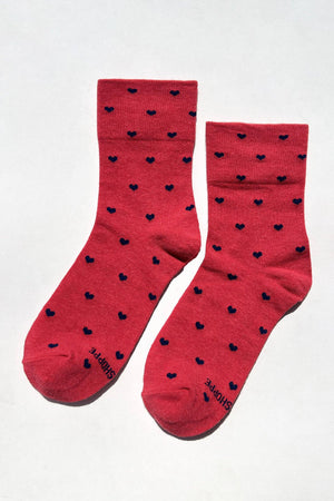 Le Bon Shoppe - Heart Sneaker Socks (multiple colors)