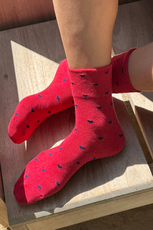 Le Bon Shoppe - Heart Sneaker Socks (multiple colors)