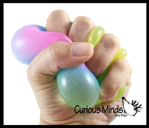 Curious Minds Toys Rainbow Squishy Stress Ball