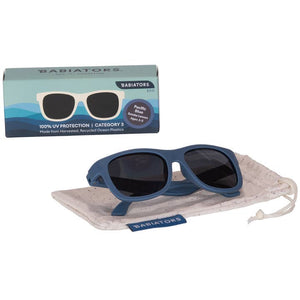 Babiators Eco Collection: Navigator Sunglasses in Pacific Blue