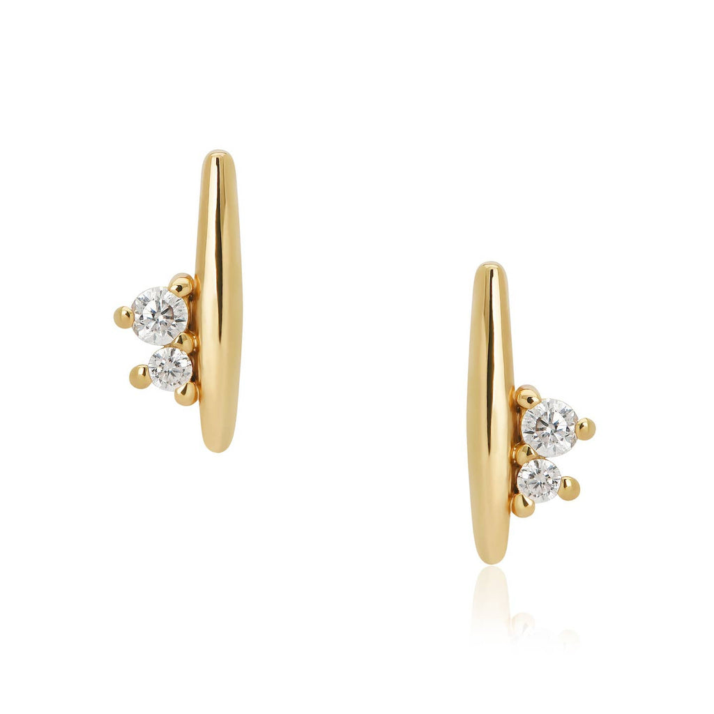 Mod + Jo Ida Studs in Gold