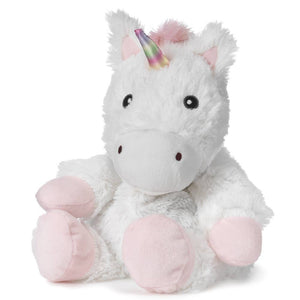 Warmies White Unicorn Soothing Stuffed Animal