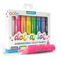 OOLY Dot-A-Lot Dimensional Craft Paint - Bright