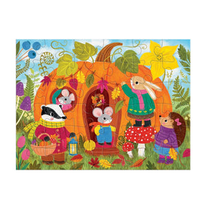 Chronicle Books Pumpkin House 36 - Piece Puzzle to Go