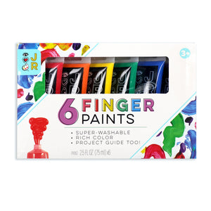 Bright Stripes Iheartart Jr 6 Finger Paints