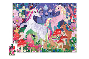 Crocodile Creek Flat House Unicorn Castle Puzzle