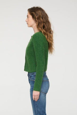 YARA ALPACA BLEND SHRUNKEN CARDIGAN