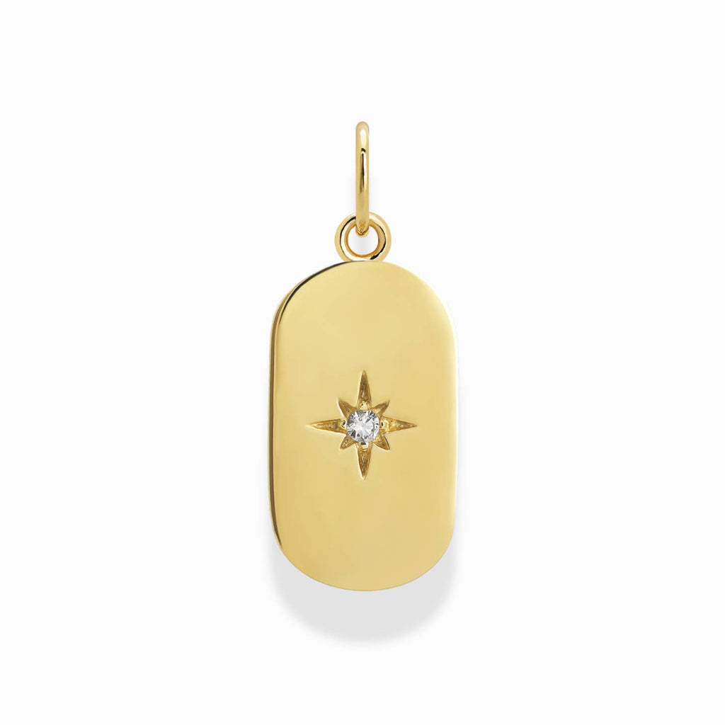 Mod + Jo Yara Tag Charm in Gold
