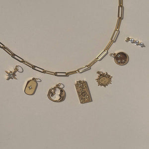 Mod + Jo Yara Tag Charm in Gold