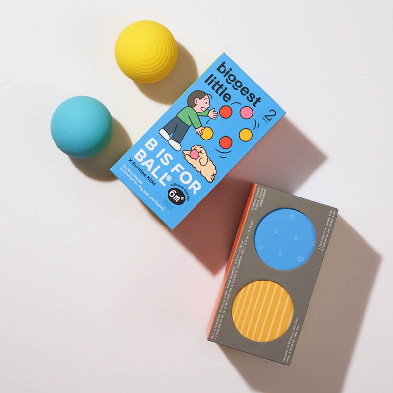 Biggest Little B Is For Ball® - 2-Ball Set in “Honk Honk” Bus Toy Box