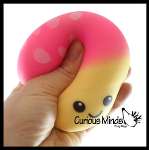 Curious Minds Toys Mushroom Squishy Squeeze Stress Ball