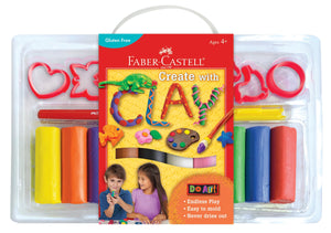 Faber-Castell Do Art Create with Clay Colorful Modeling Set