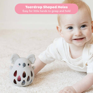 Tiger Tribe Silicone Koala Rattle