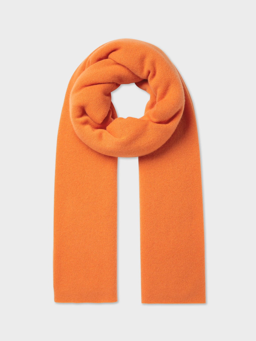 White + Warren Cashmere Travel Wrap in Bright Orange