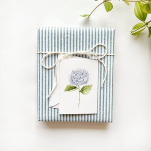 emily lex studio Hydrangea Stem Mini Enclosure Card